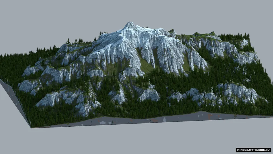 The Whispering Mountain — Minecraft xarita, rasm 2