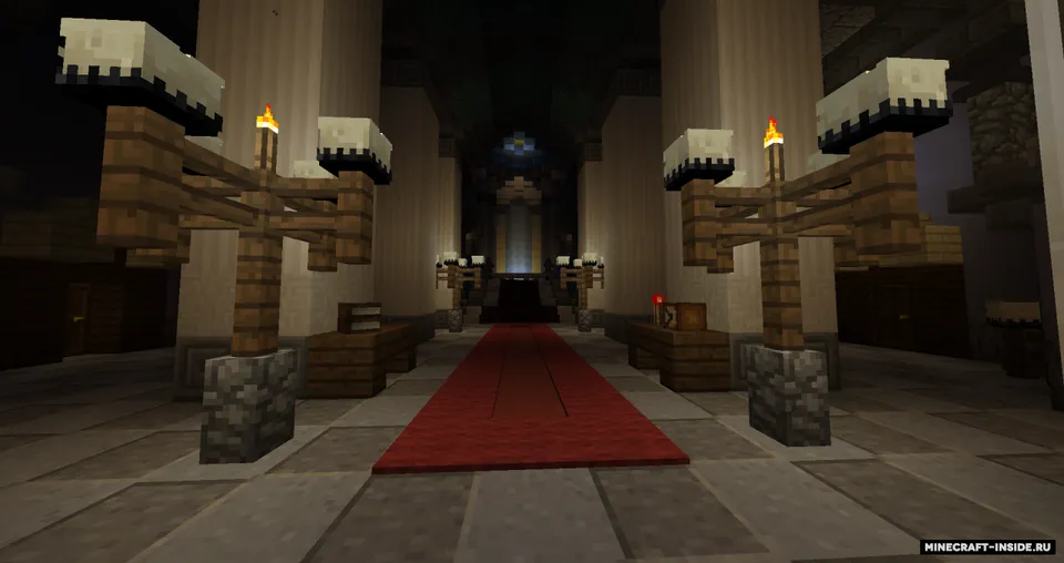 Beast's Enchanted Castle — Minecraft xarita, rasm 2
