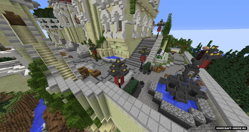 Beast's Enchanted Castle — Minecraft xarita, rasm 4