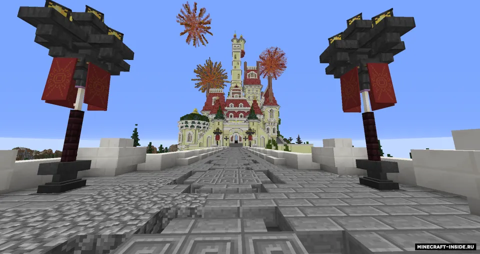 Beast's Enchanted Castle — Minecraft xarita, rasm 5