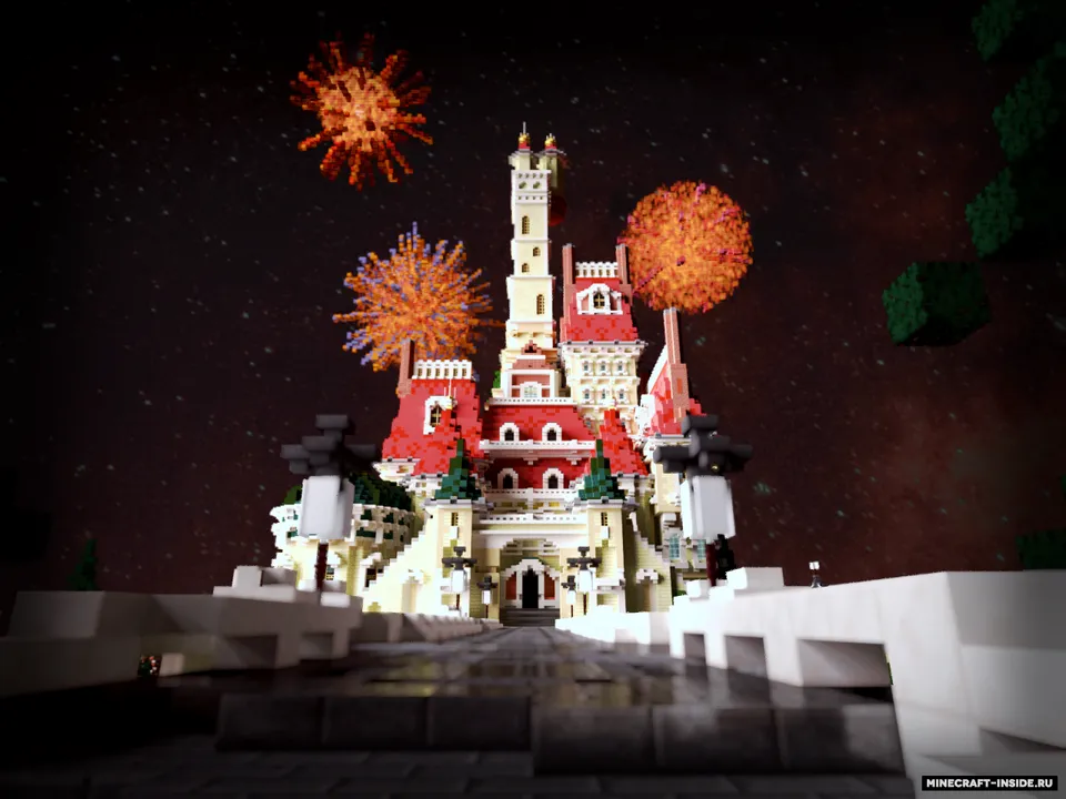 Beast's Enchanted Castle — Minecraft xarita, rasm 6