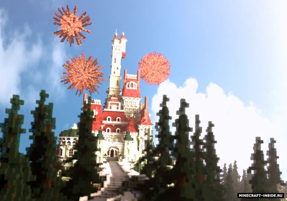 Beast's Enchanted Castle — Minecraft xarita, rasm 7