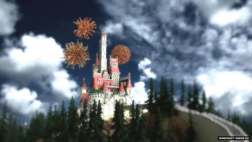 Beast's Enchanted Castle — Minecraft xarita, rasm 8