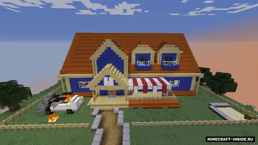 Map Of Hello Neighbor — Minecraft xarita, rasm 4