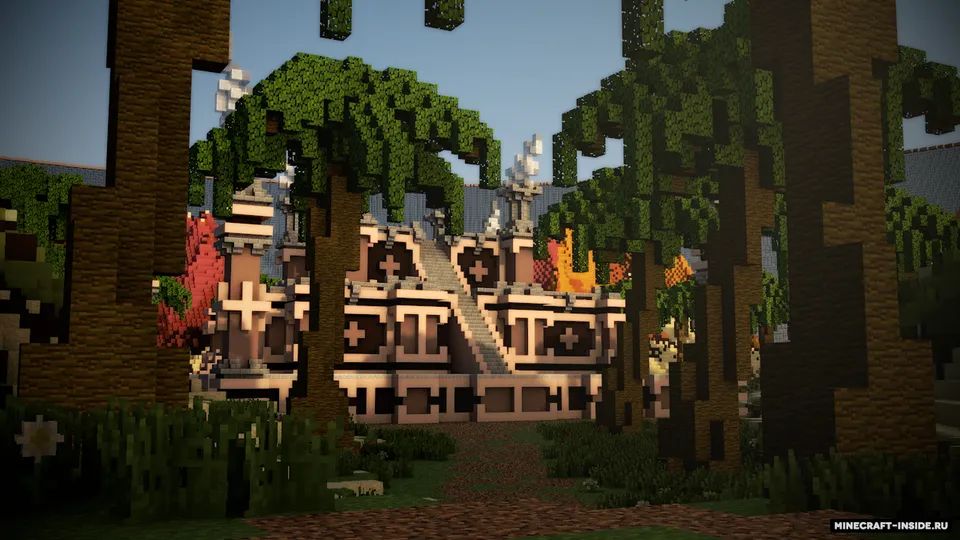 Rainbow Arena — Minecraft xarita, rasm 3