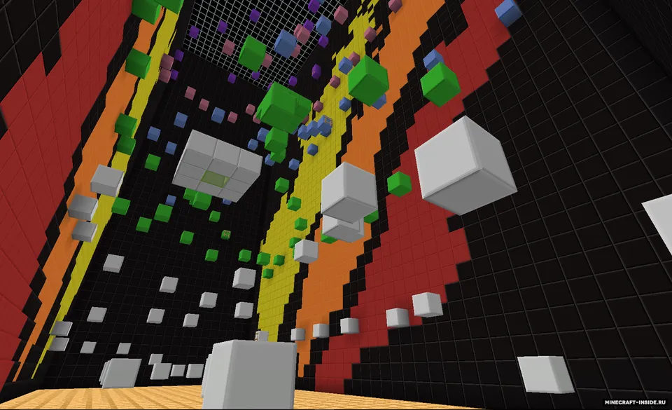 Flame Parkour — Minecraft xarita, rasm 2