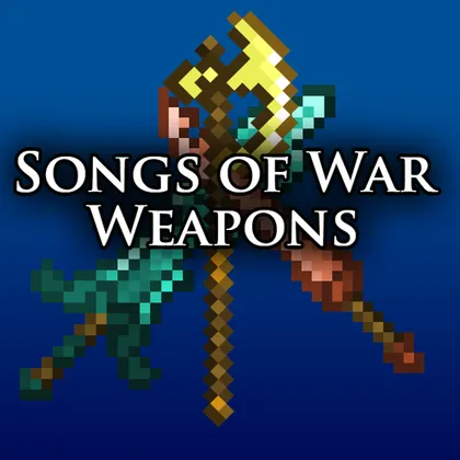Songs of War Weapons — Minecraft mod, rasm 1