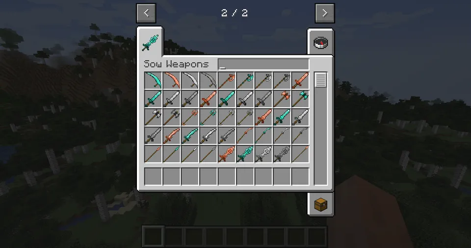 Songs of War Weapons — Minecraft mod, rasm 7