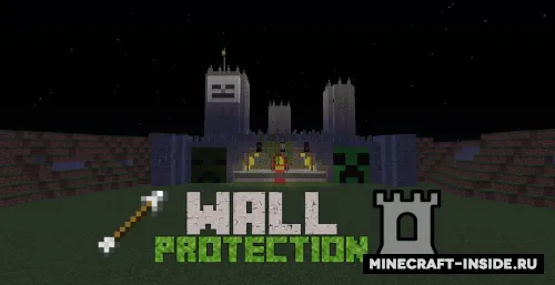 Wall Protection — Minecraft xarita, rasm 1