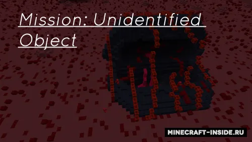 Mission: Unidentified Object — Minecraft xarita, rasm 1