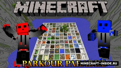 Parkour Paradise 3 — Minecraft xarita, rasm 1
