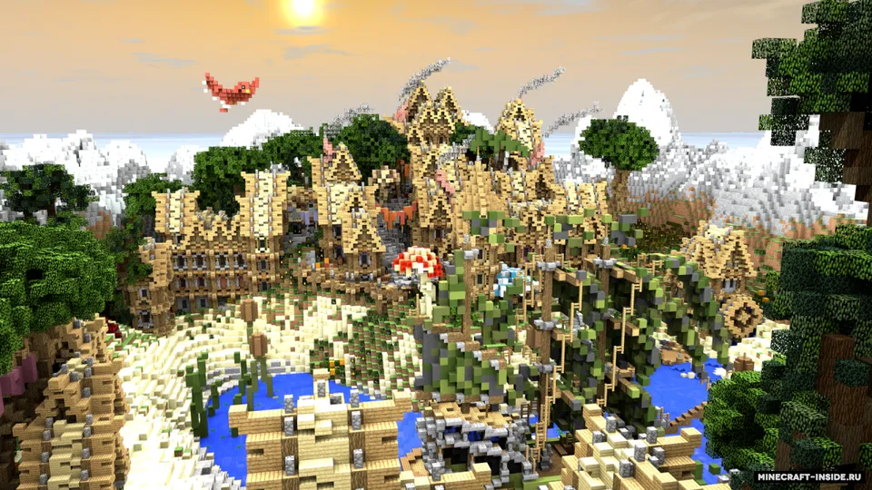 Medieval Village — Minecraft xarita, rasm 3
