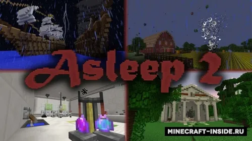 Asleep 2 — Minecraft xarita, rasm 1