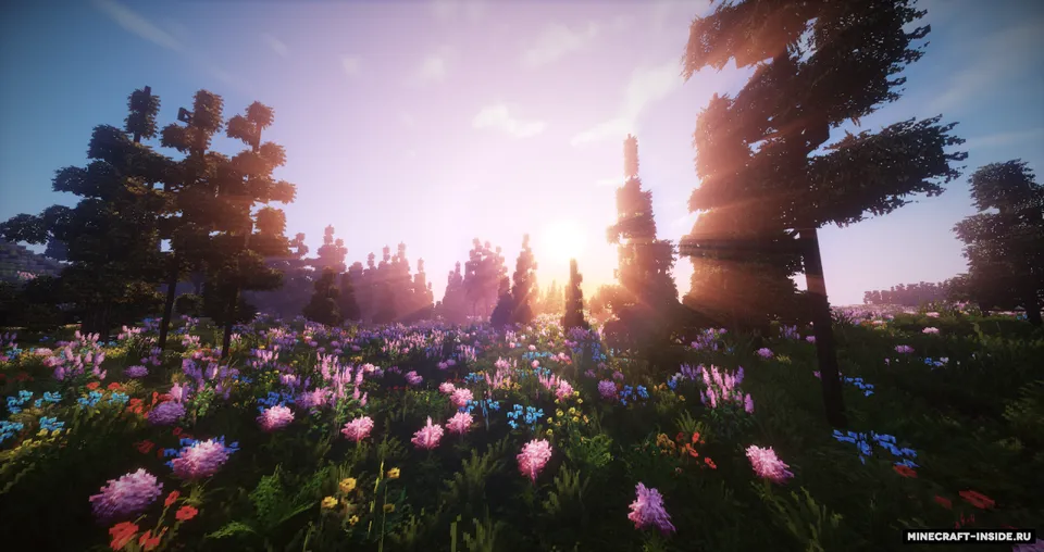 Mountain Valley Meadow — Minecraft xarita, rasm 3