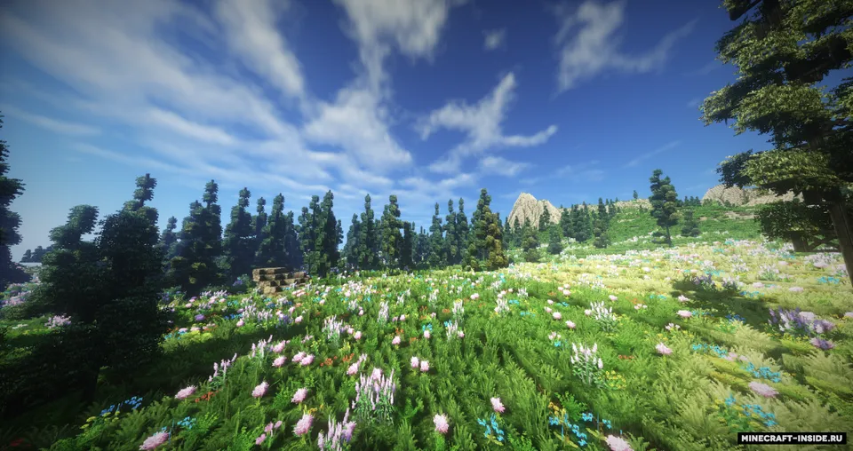 Mountain Valley Meadow — Minecraft xarita, rasm 4