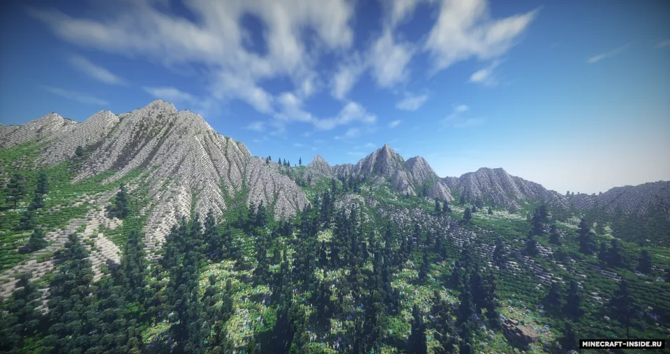 Mountain Valley Meadow — Minecraft xarita, rasm 6