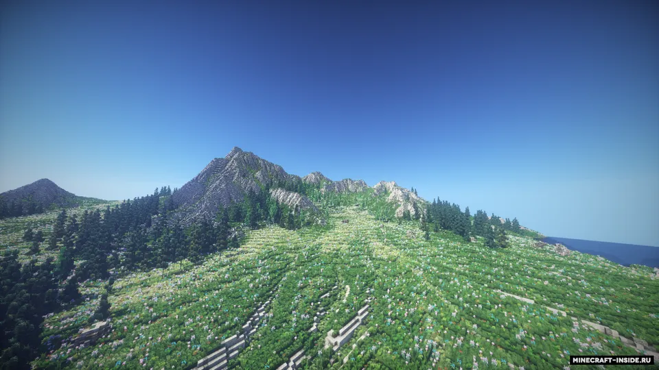 Mountain Valley Meadow — Minecraft xarita, rasm 8