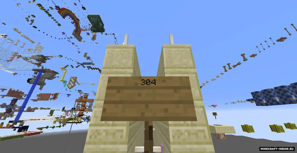 The Longest Parkour — Minecraft xarita, rasm 2
