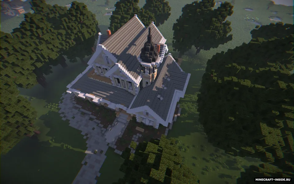 Victorian Mansion — Minecraft xarita, rasm 2