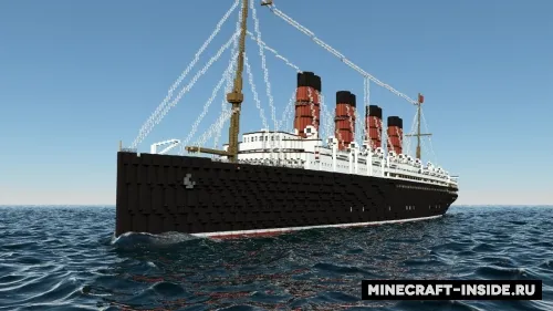 RMS Mauretania — Minecraft xarita, rasm 1