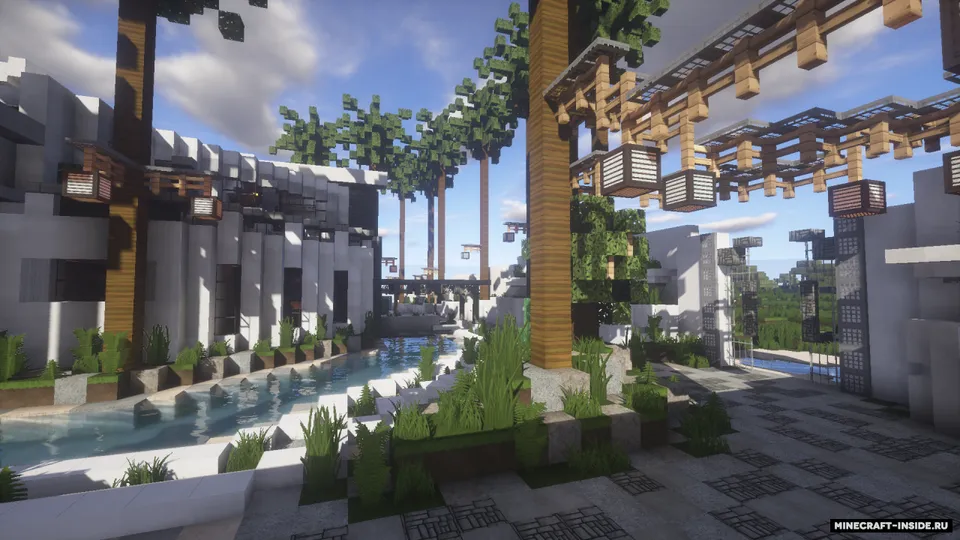 Aventurine Villa — Minecraft xarita, rasm 7
