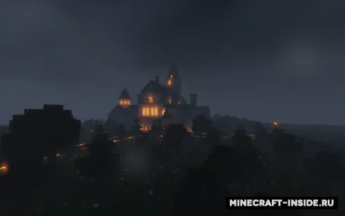 Cluedo Tudor Mansion — Minecraft xarita, rasm 1