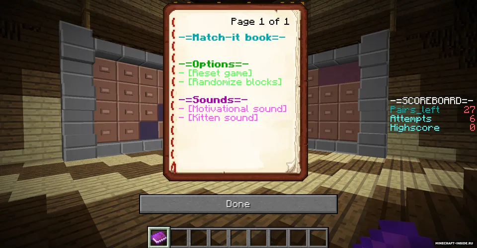MATCH-IT — Minecraft xarita, rasm 3