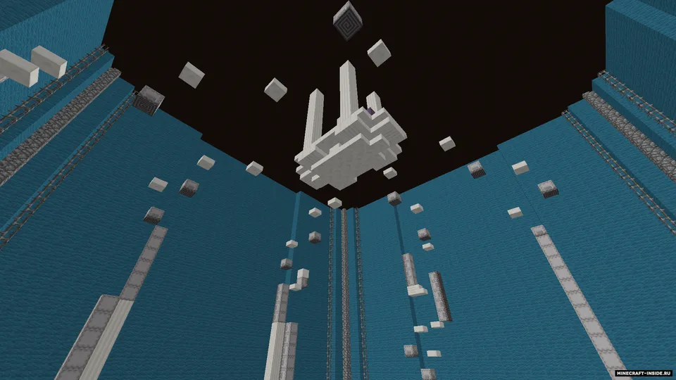 Shulkerbox Parkour — Minecraft xarita, rasm 2