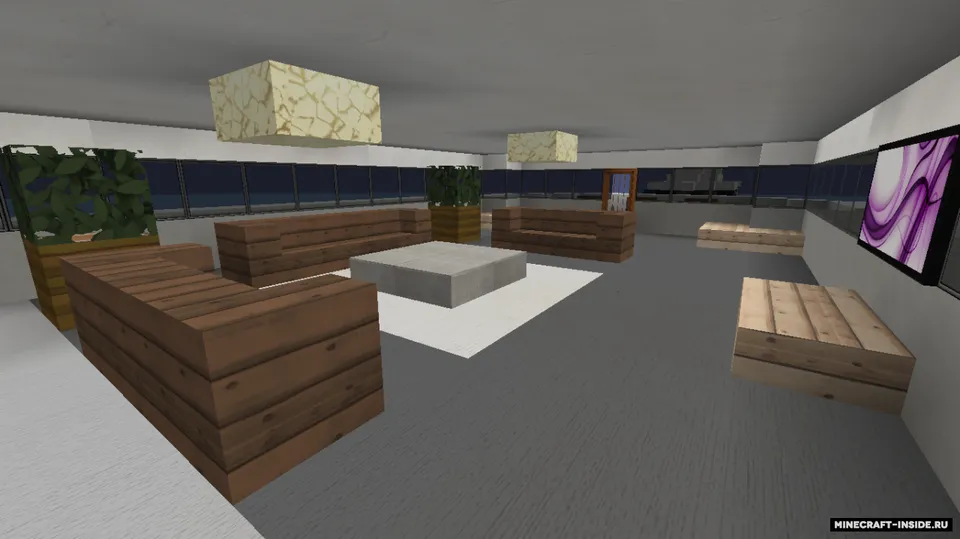 Modern Mega Yacht — Minecraft xarita, rasm 4