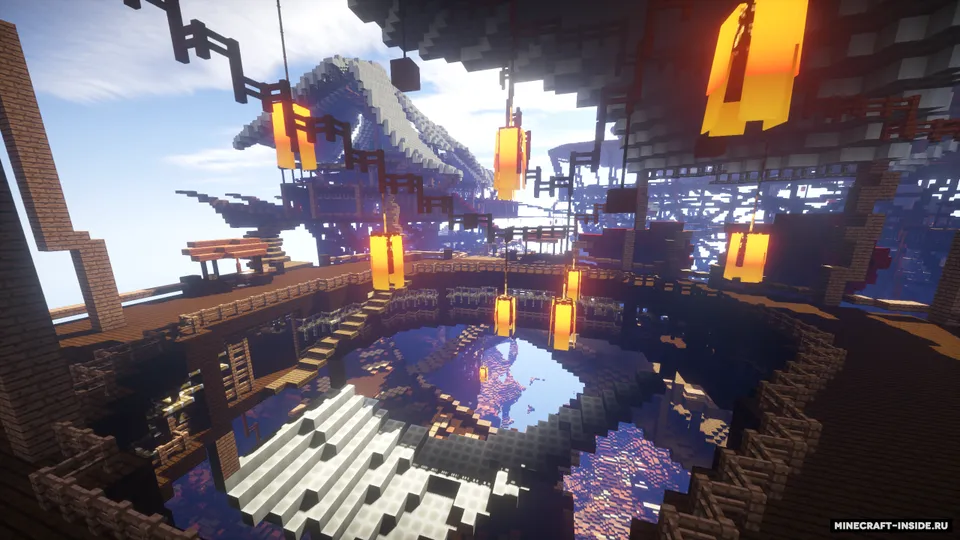 Kite City & the Burning Sands — Minecraft xarita, rasm 2