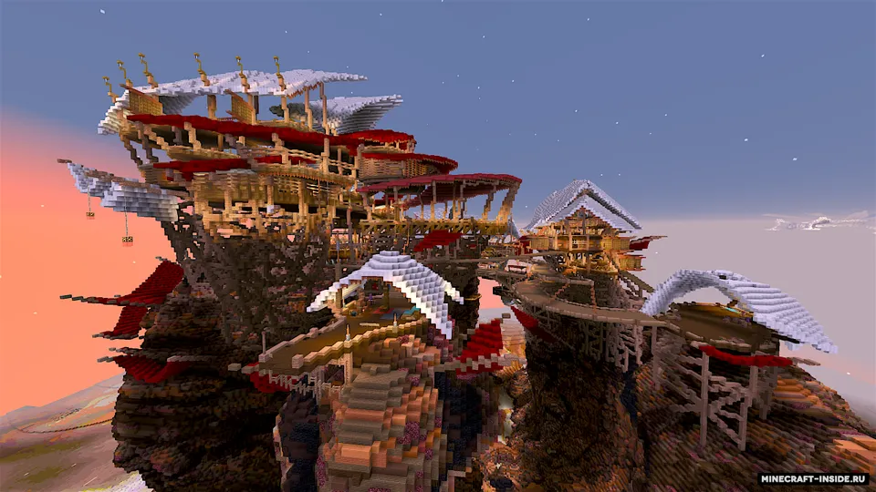 Kite City & the Burning Sands — Minecraft xarita, rasm 3