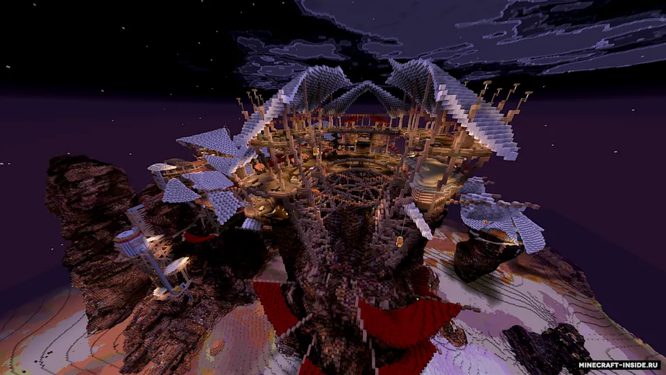 Kite City & the Burning Sands — Minecraft xarita, rasm 4