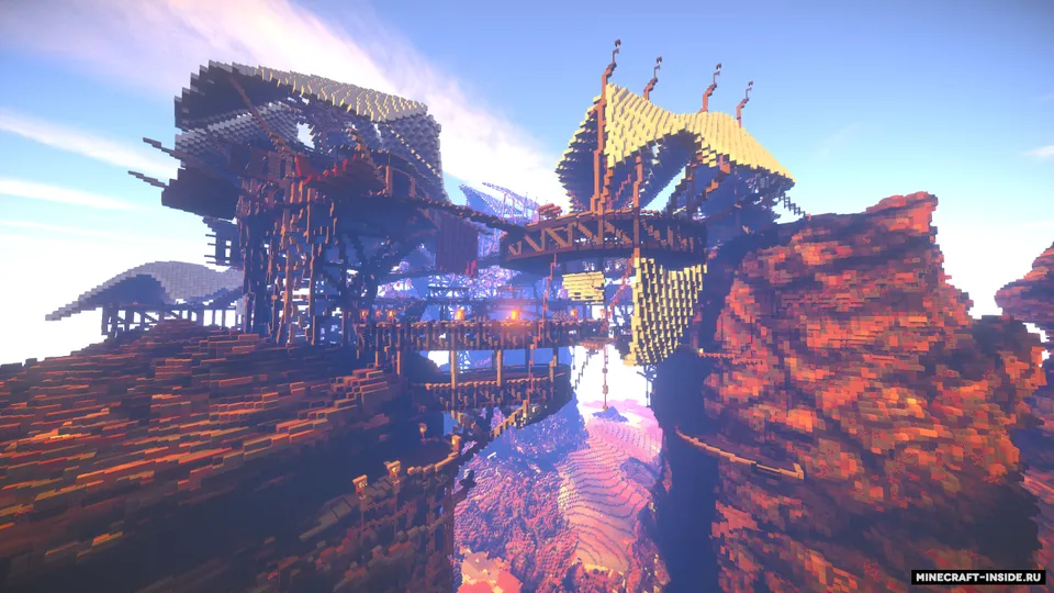 Kite City & the Burning Sands — Minecraft xarita, rasm 5