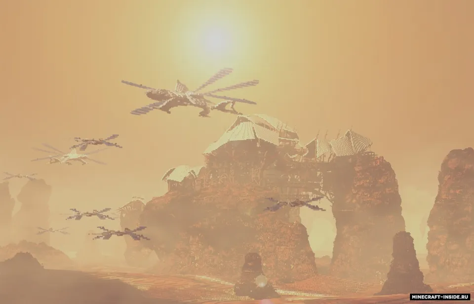 Kite City & the Burning Sands — Minecraft xarita, rasm 7