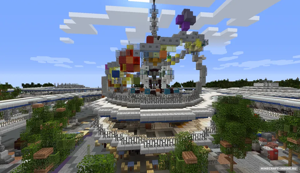 Walt Disney World Magic Kingdom — Minecraft xarita, rasm 2