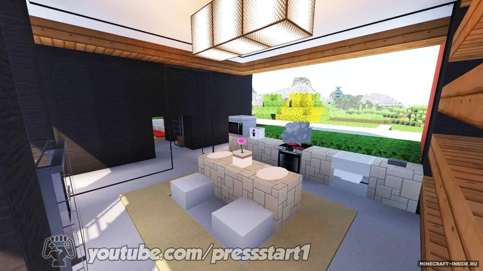 Modern Villa — Minecraft xarita, rasm 4