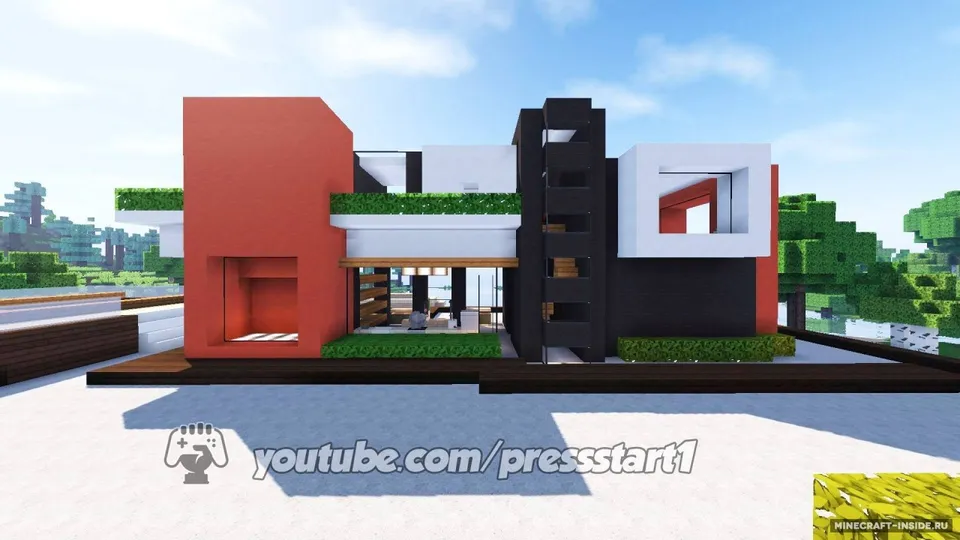 Modern Villa — Minecraft xarita, rasm 5