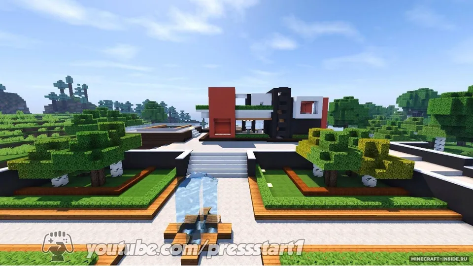 Modern Villa — Minecraft xarita, rasm 6