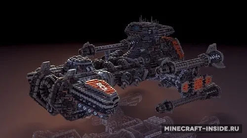 Starcraft 2 BattleCruiser — Minecraft xarita, rasm 1