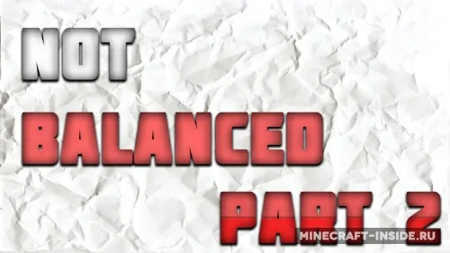 Not Balanced 2 — Minecraft xarita, rasm 1