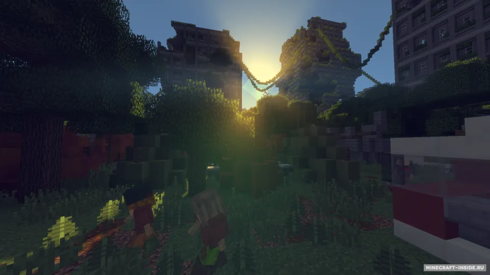 Apocalyptic City — Minecraft xarita, rasm 2