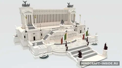 Vittoriano — Minecraft xarita, rasm 1