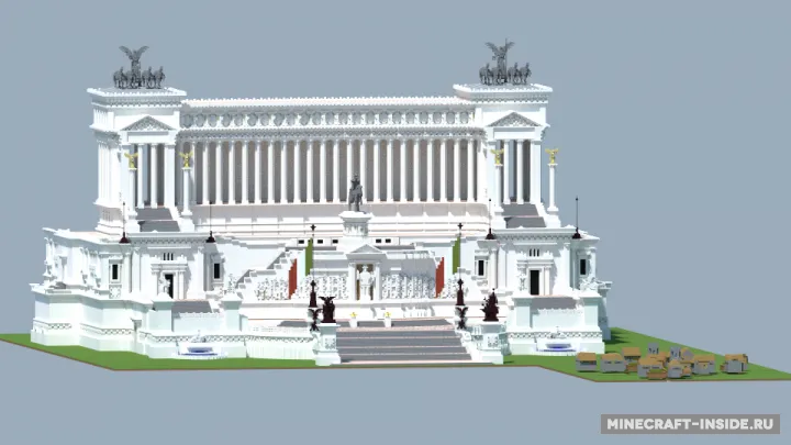 Vittoriano — Minecraft xarita, rasm 2