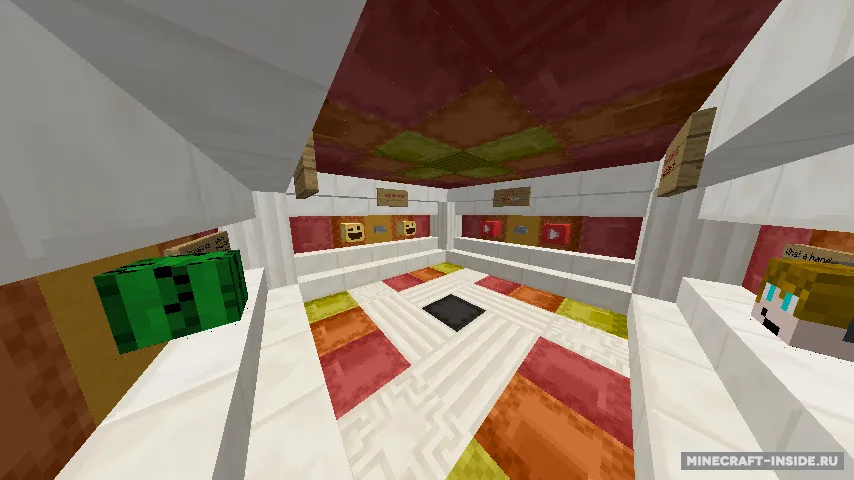 Fire Parkour — Minecraft xarita, rasm 2