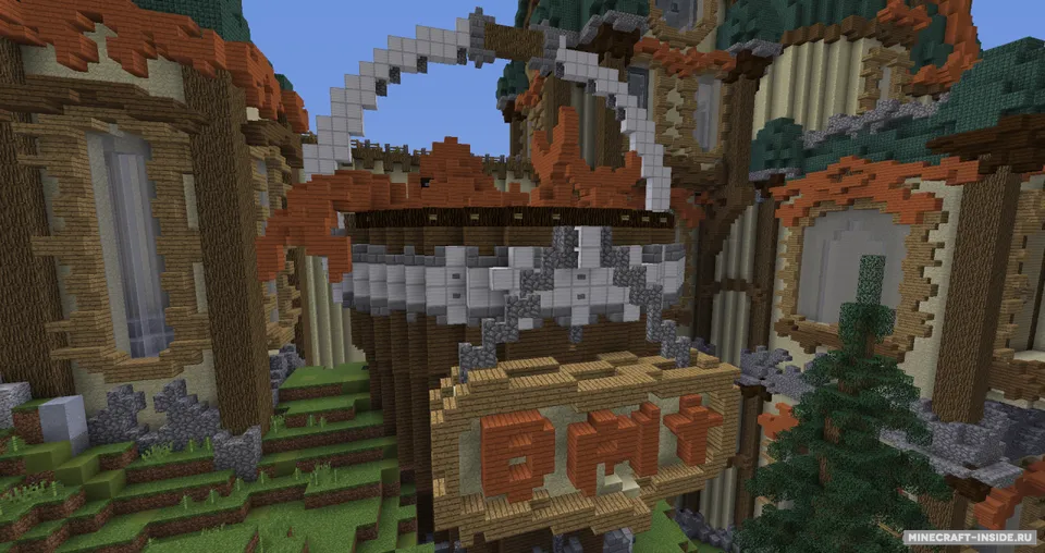 The bigger they are, the harder they fal — Minecraft xarita, rasm 3