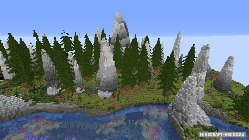 Vast Oak Woodland — Minecraft xarita, rasm 2