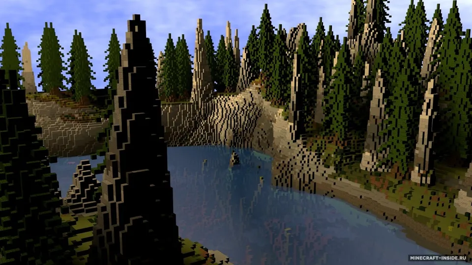 Vast Oak Woodland — Minecraft xarita, rasm 7