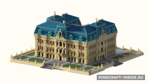 Pless Castle — Minecraft xarita, rasm 1