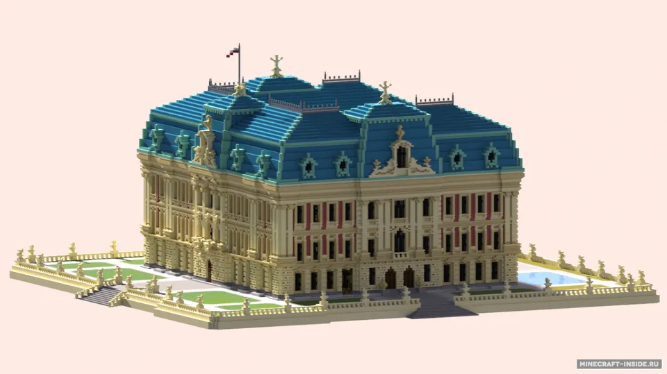 Pless Castle — Minecraft xarita, rasm 2