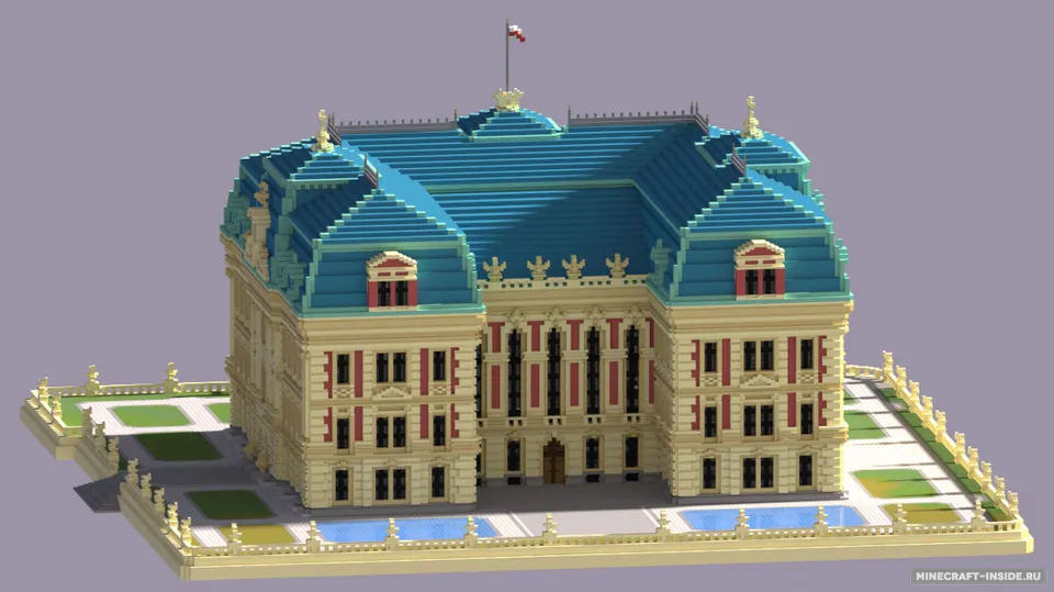 Pless Castle — Minecraft xarita, rasm 4
